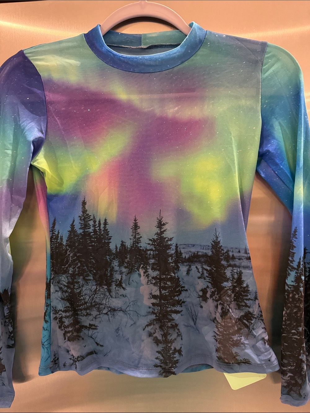 Blackmilk Northern Lights Sheer Shirt